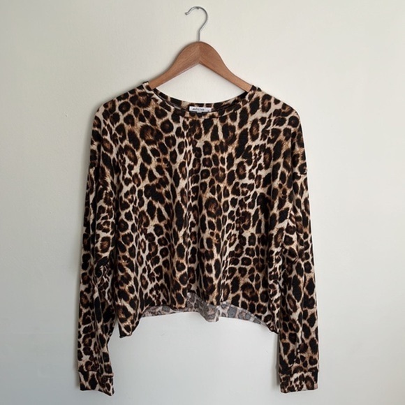 Antistar Leopard Crop Long Sleeve - Picture 2 of 4